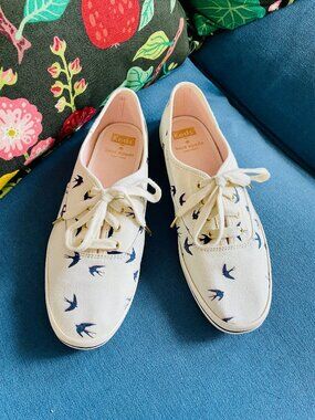*RARE* Discontinued Keds x Kate Spade New York Champion 'Swallow' Sneakers